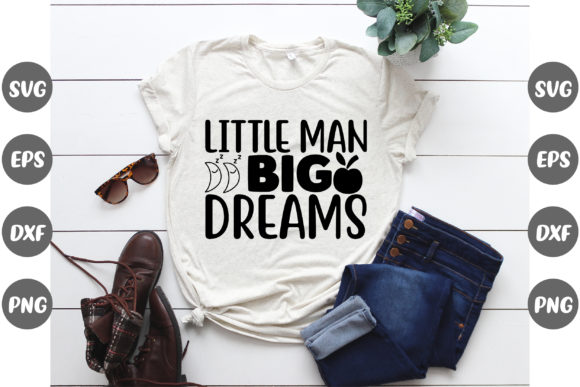 Bedroom Design: Little Man Big Dreams Graphics