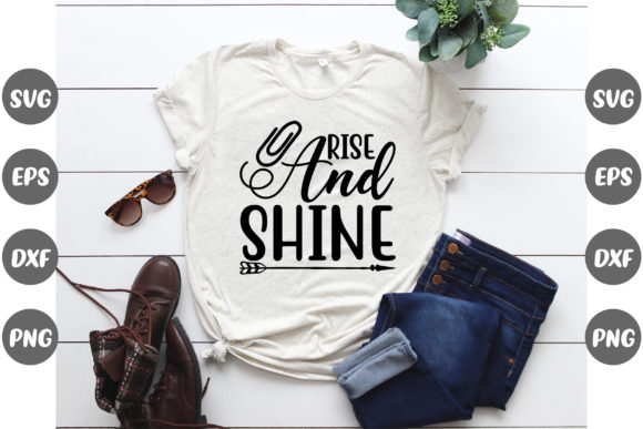 Bedroom Design: Rise and Shine Graphics for T-Shirt Designs