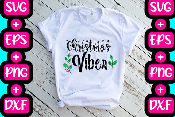 Christmas Christmas Viber Graphics & T-Shirt Designs