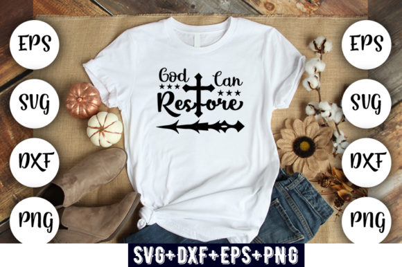 God Can Restore Graphics for T-Shirt Designs