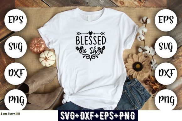 Religious Design Blessed is She